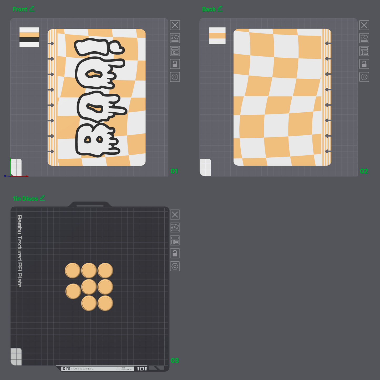 Orange Boo Notebook File
