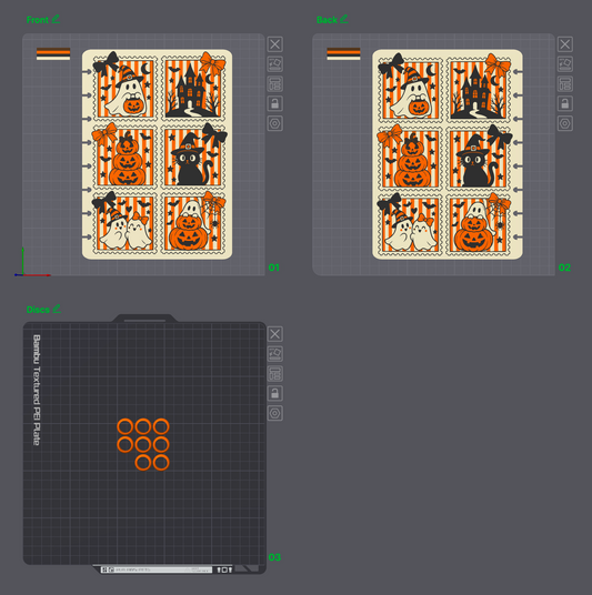 Spooky Stamp Notebook