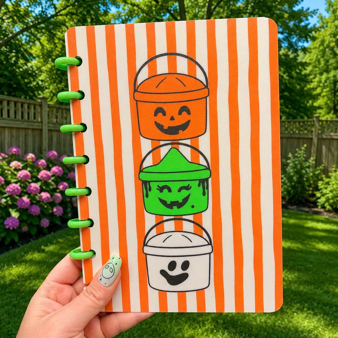 Halloween Bucket Notebook