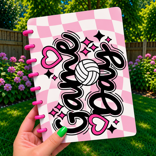 Volleyball Game Day Notebook