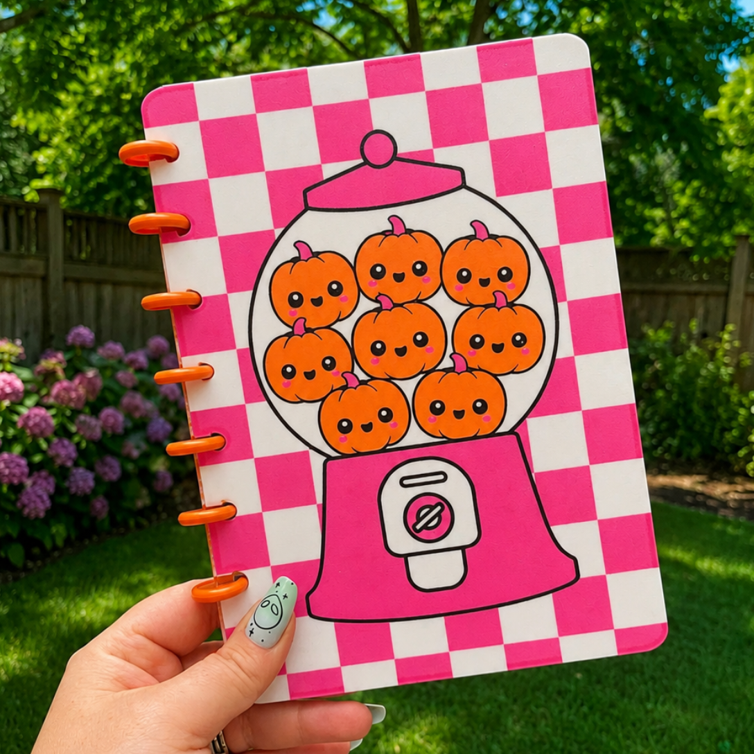 Pumpkin Gumball Notebook