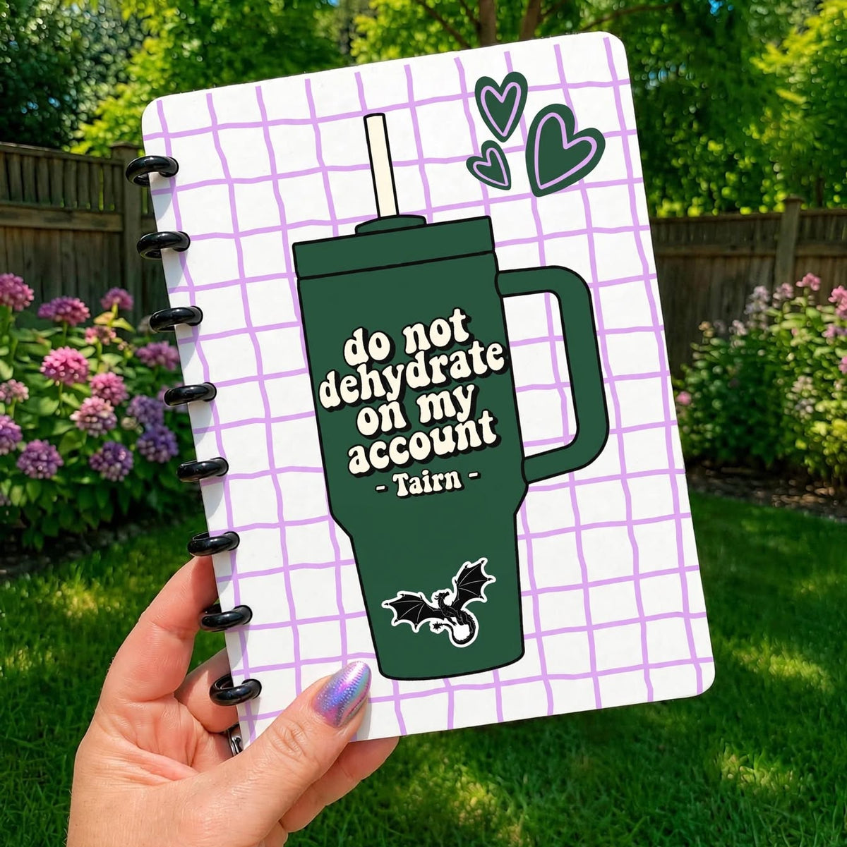 Violet Tears Notebook
