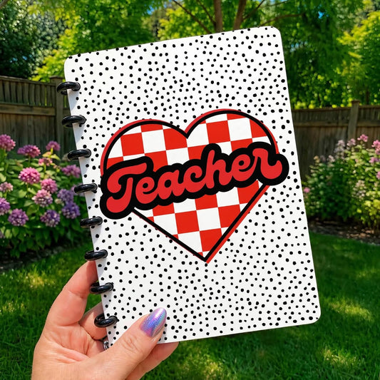 Teacher Heart Notebook