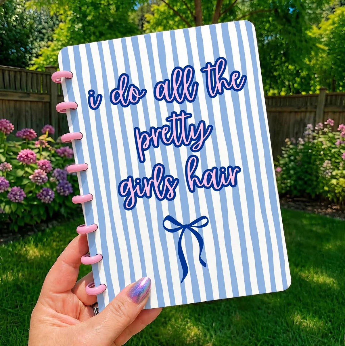 Pretty Hair Notebook