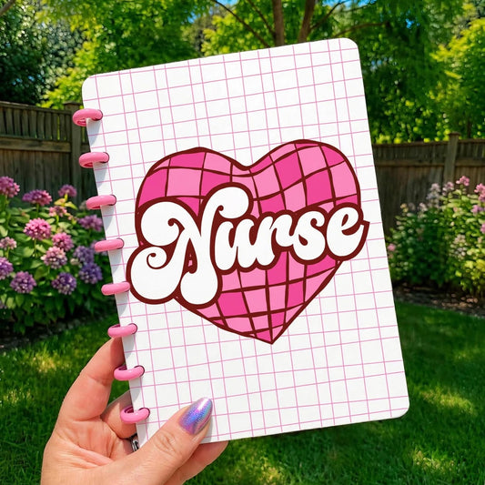 Retro Nurse Notebook