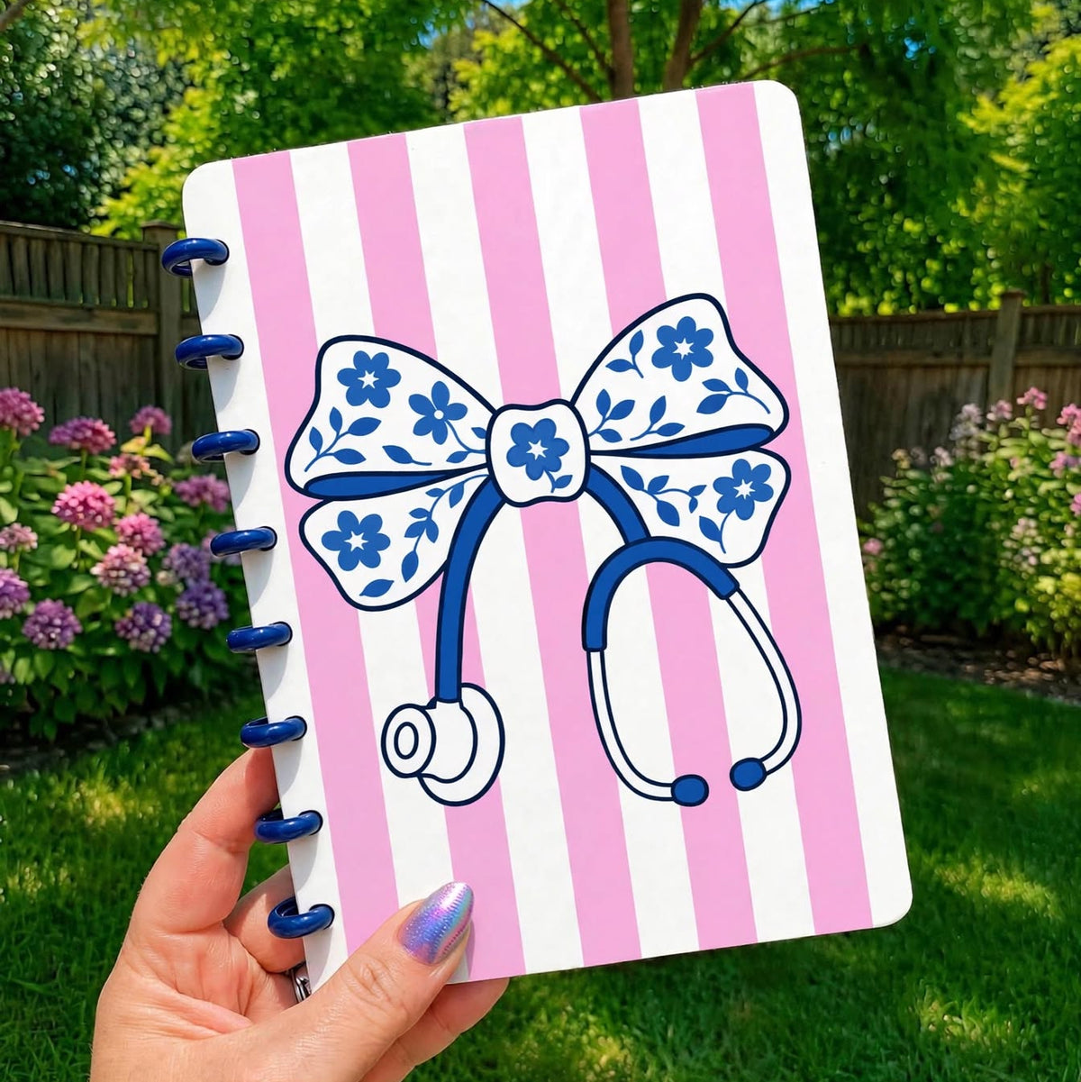 Stethoscope Bow Notebook
