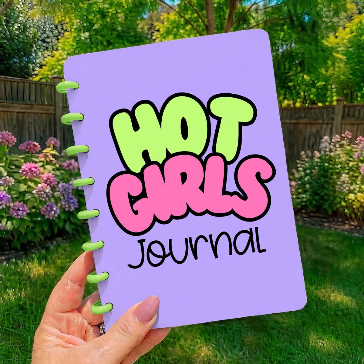 Hot Girl Notebook