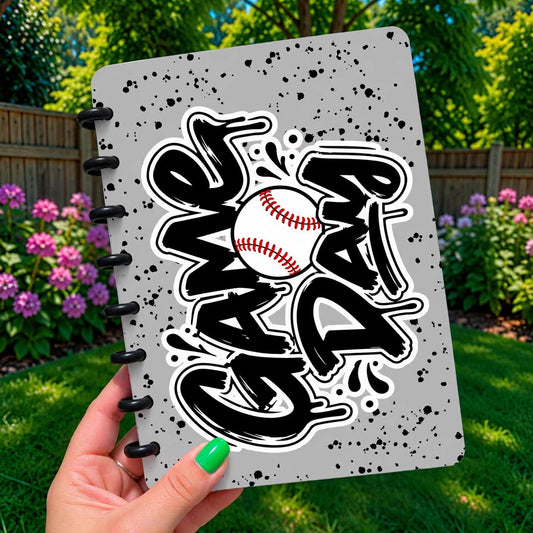 Game Day Baseball Notebook