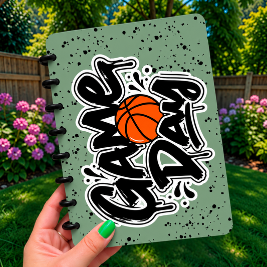 Game Day Basketball Notebook