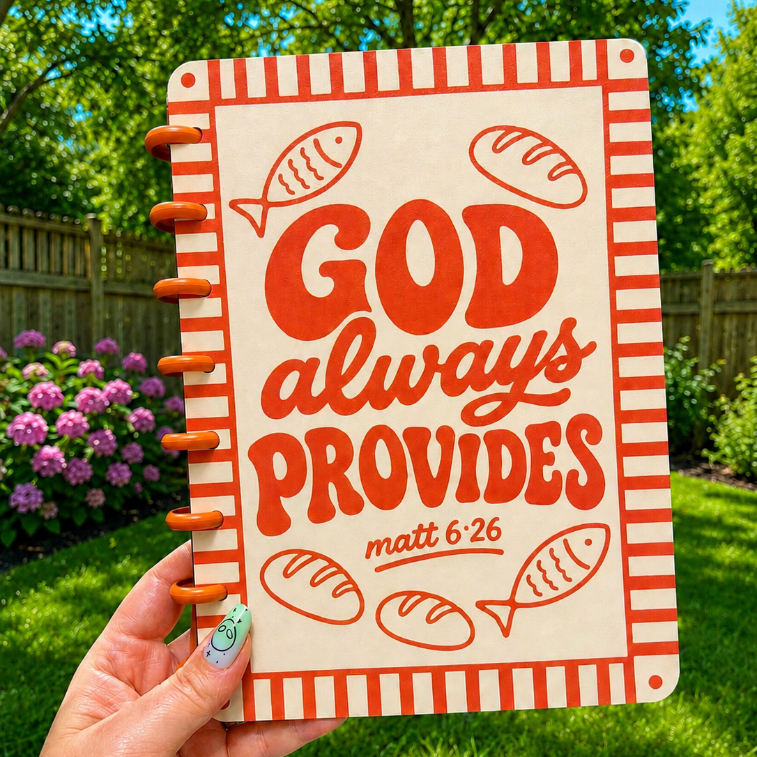 God Provides Notebook