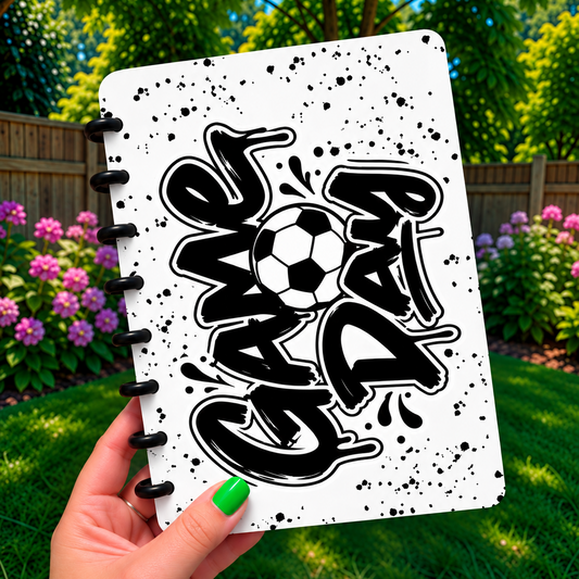 Game Day Soccer Notebook