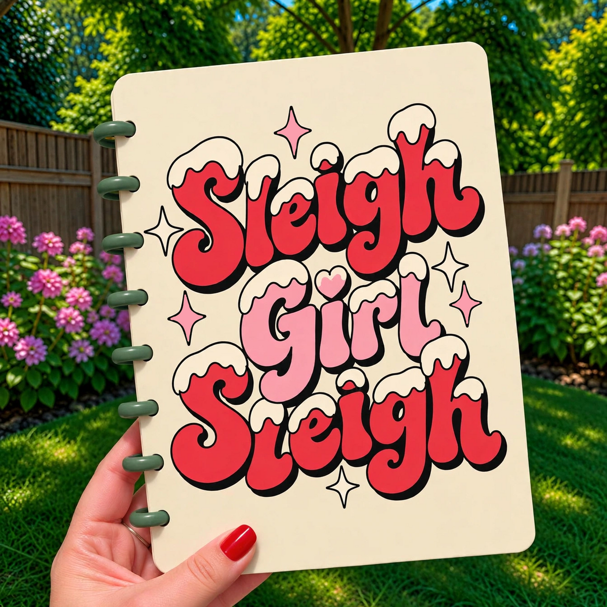Sleigh Girl Notebook