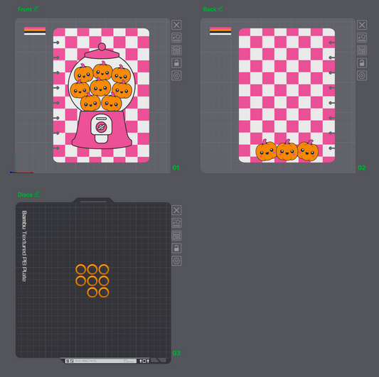 Pumpkin Gumball Notebook