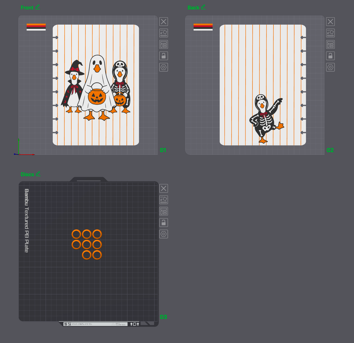 Spooky Goose Notebook