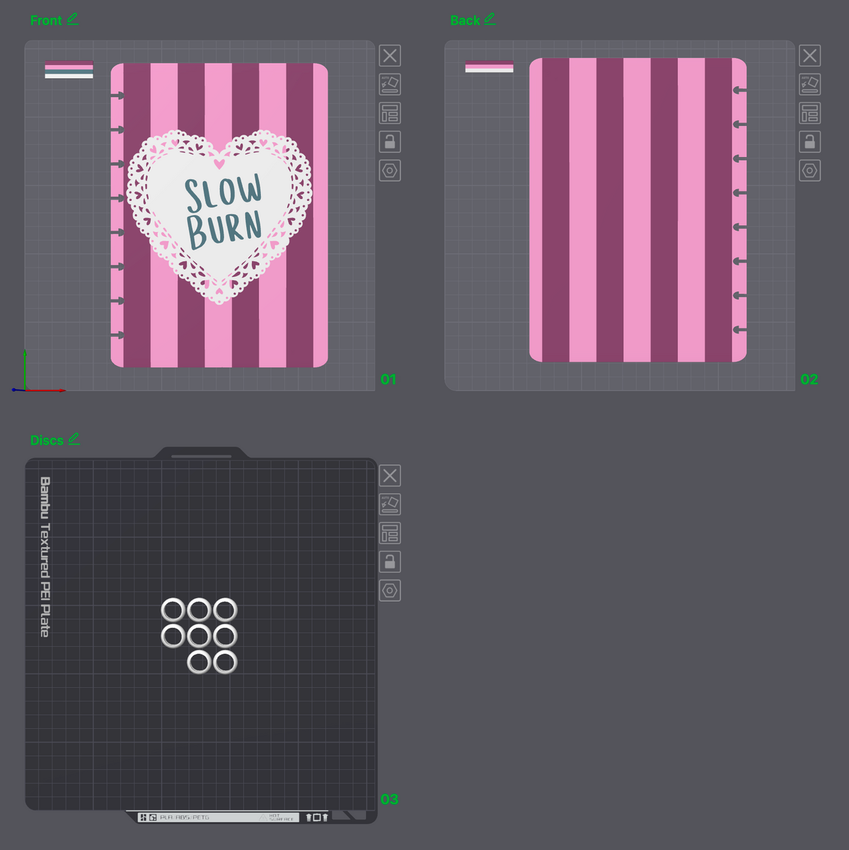 Slow Burn Notebook