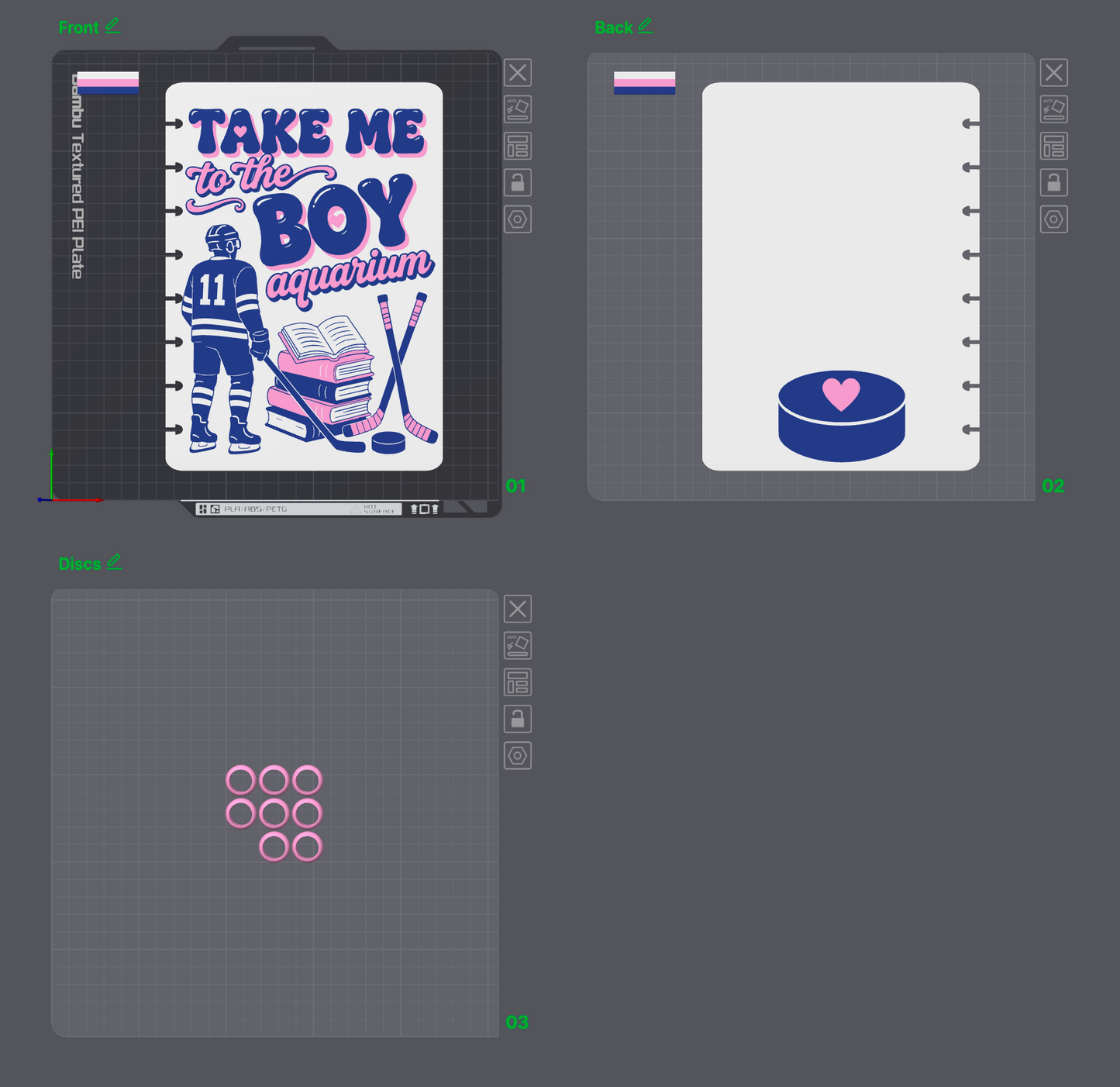 Boy Aquarium Notebook