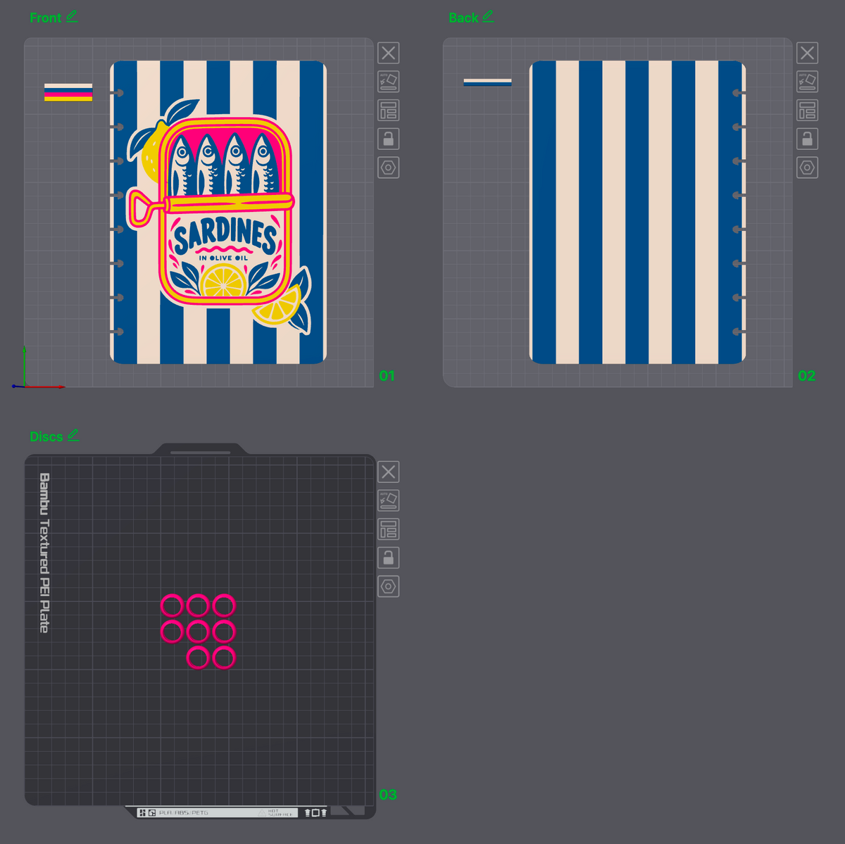 Sardines Notebook