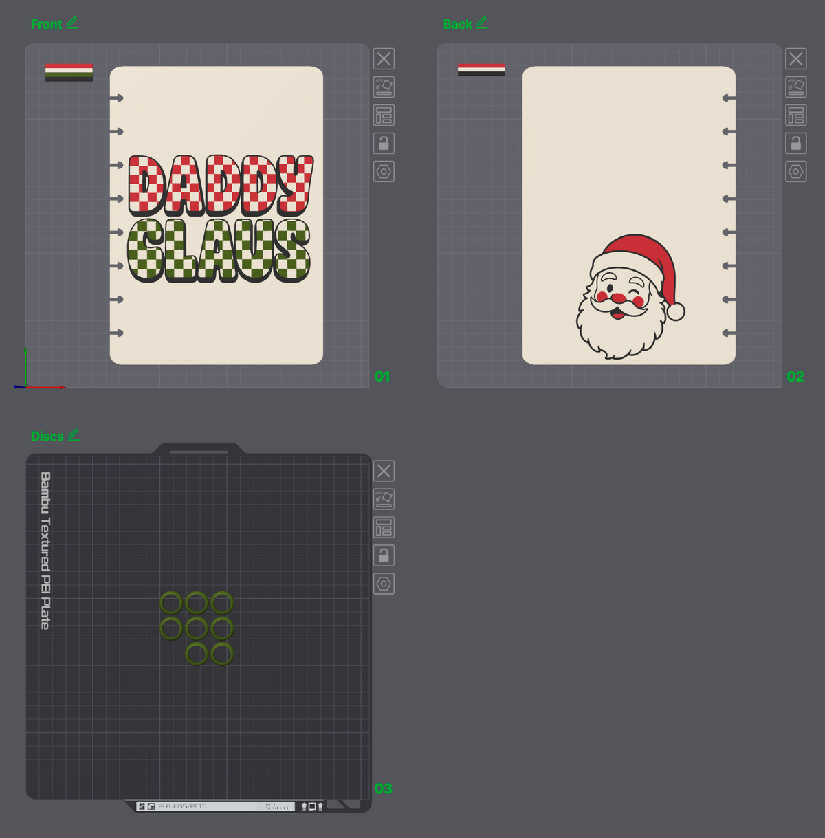 Daddy Claus Notebook