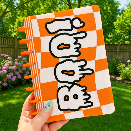 Orange Boo Notebook File